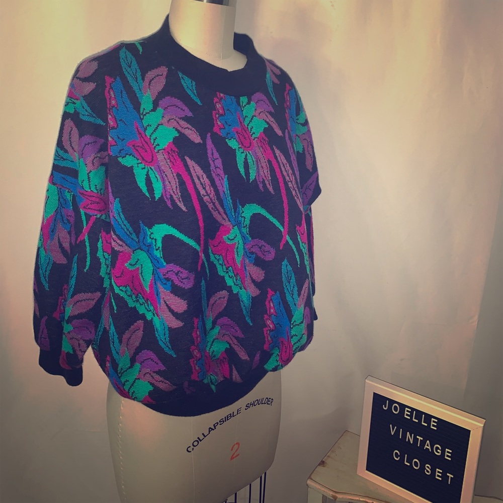 Multicolor Vintage Sweater